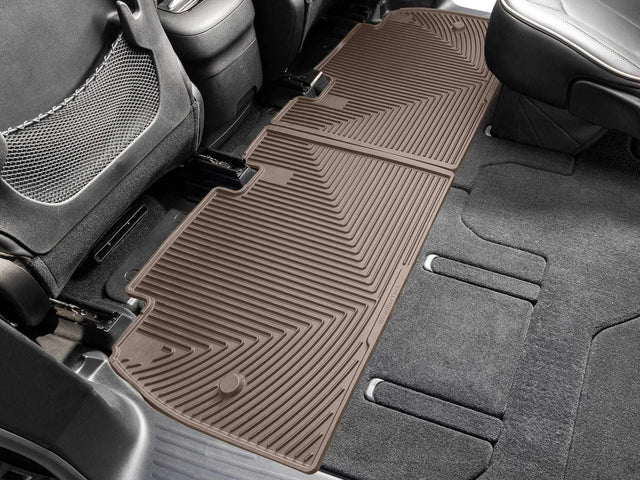 WeatherTech W794TN Tan 2ndRow All-Weather Floor Mat installed in Chrysler Pacifica