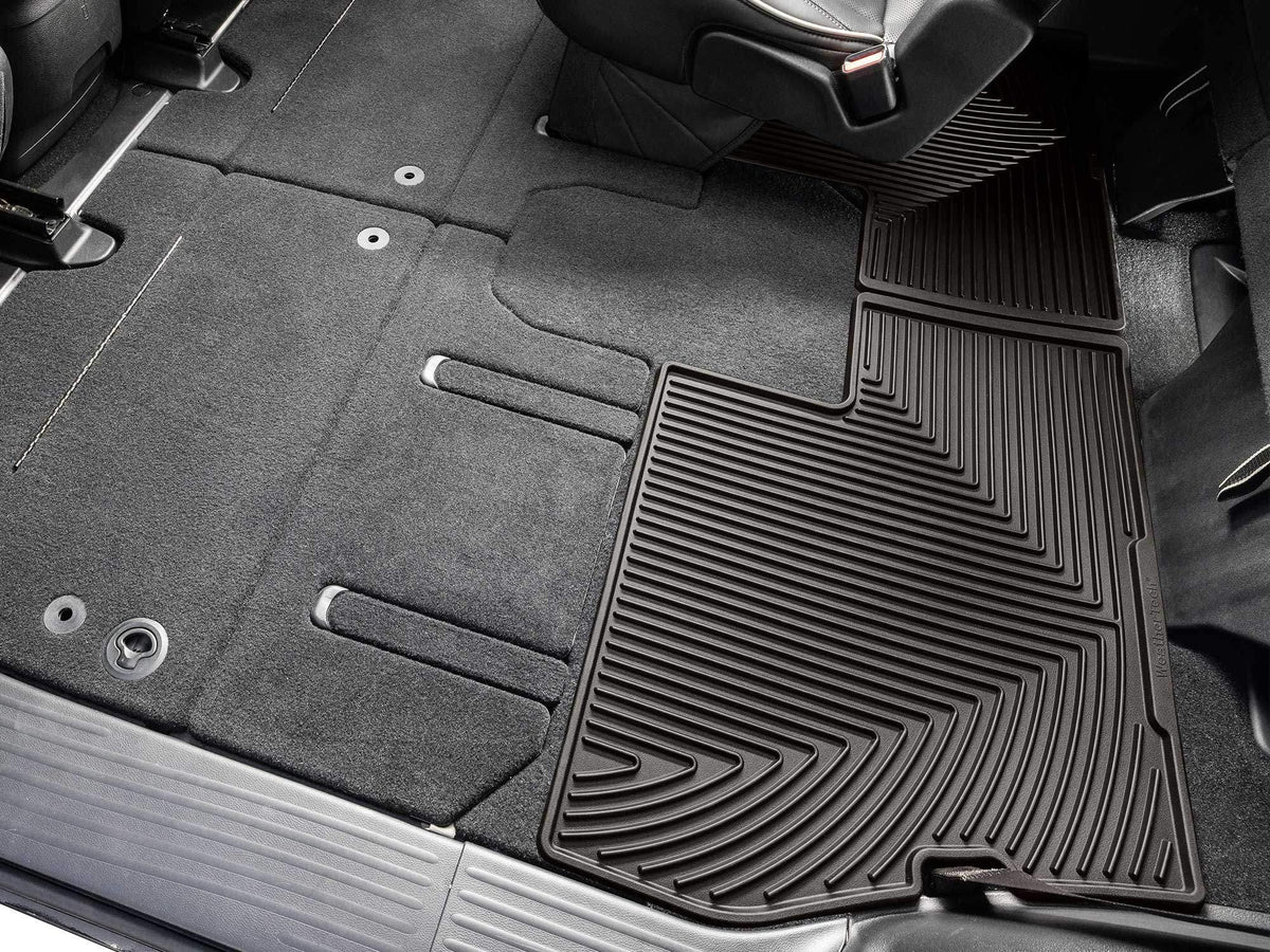 WeatherTech W795CO Cocoa 3rdRow All-Weather Floor Mat installed in Chrysler Pacifica