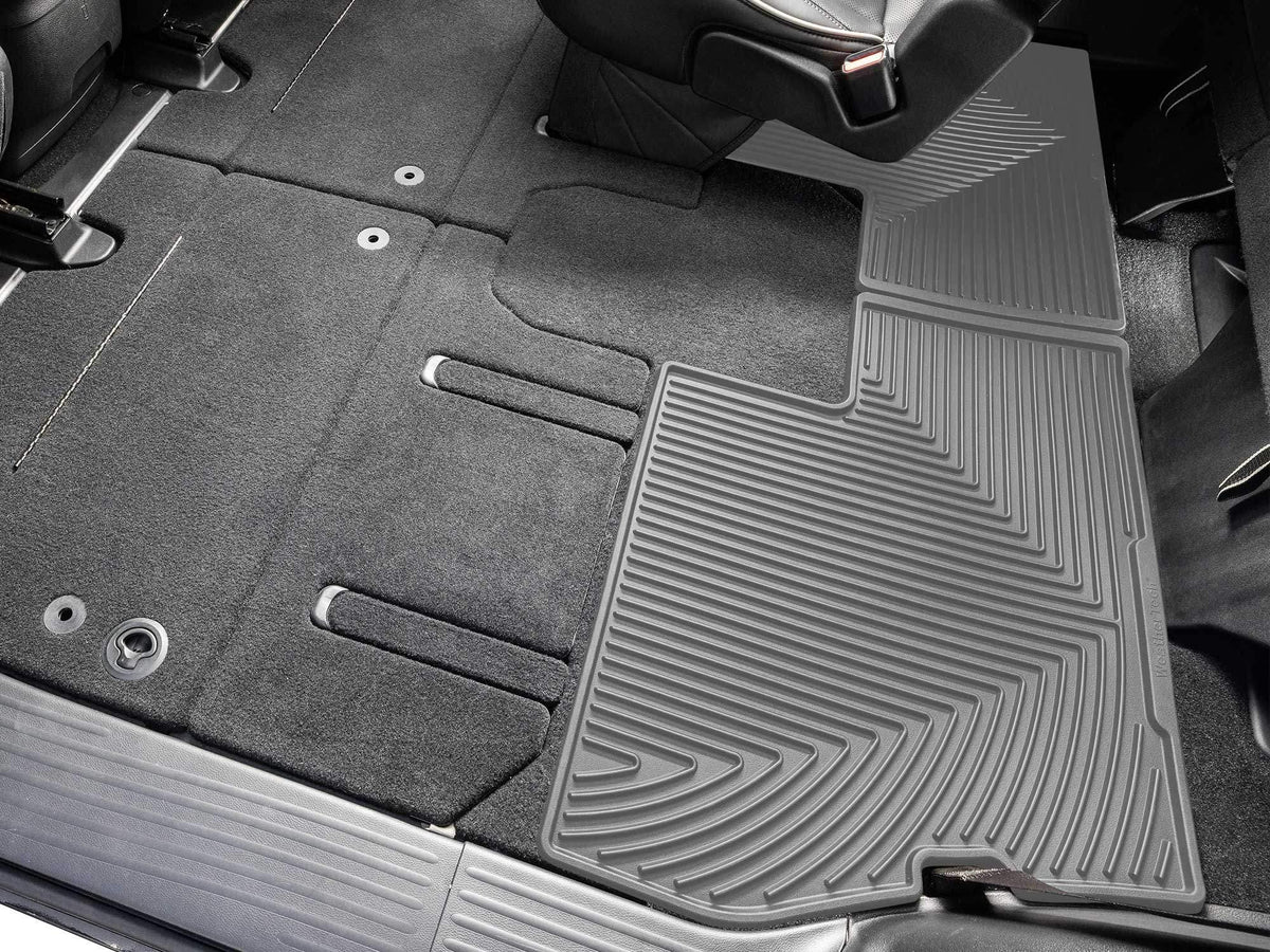 WeatherTech W795GR Grey 3rdRow All-Weather Floor Mat installed in Chrysler Pacifica