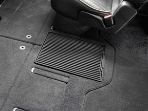WeatherTech W802 Black CenterAisle All-Weather Floor Mat installed in Chrysler Pacifica