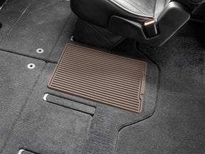 WeatherTech W802TN Tan CenterAisle All-Weather Floor Mat installed in Chrysler Pacifica