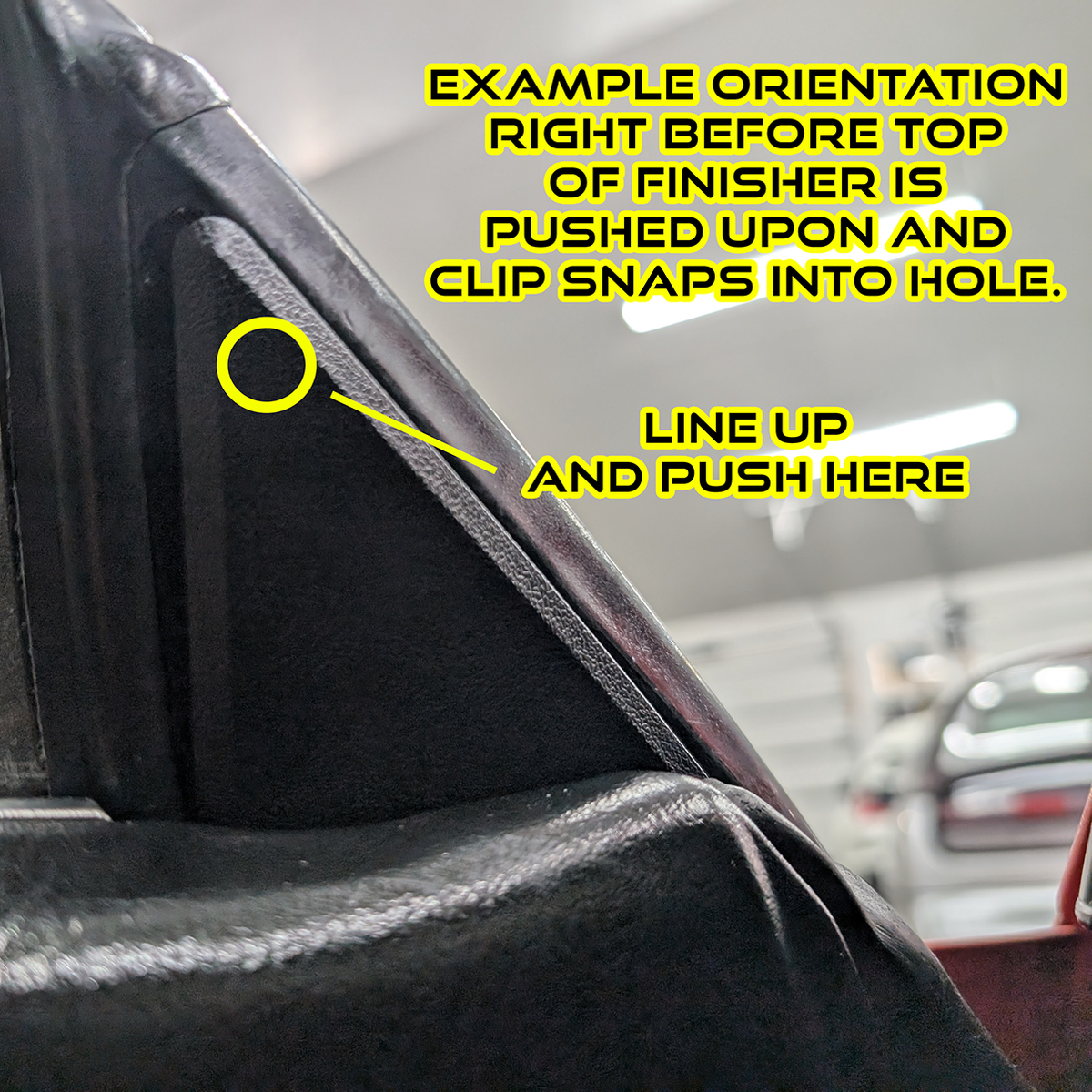 Z31 300zx Mirror-Refresh Kit - Includes Gaskets, Channel Seals & Triangle Finishers