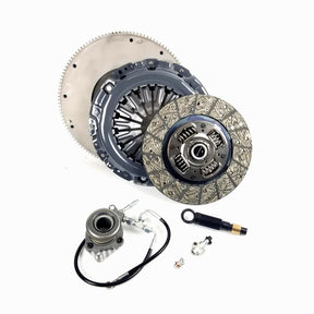 ZSpeed Stock Replacement Stage 1 Clutch Kit - Billet Steel Flywheel - ZSpeed HD Slave Cylinder 350Z HR 370Z G37 G35S Q60