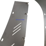 ZSpeed 07-08 350Z Nismo V3 Front Bumper Aluminum Filler Panel Diffuser Extension Panel Updated!