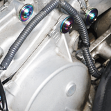 ZSPEC VQ37VHR Front-Engine Dress Up Fastener Kit, 370z / G37, Titanium