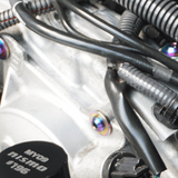 ZSPEC VQ37VHR Front-Engine Dress Up Fastener Kit, 370z / G37, Titanium