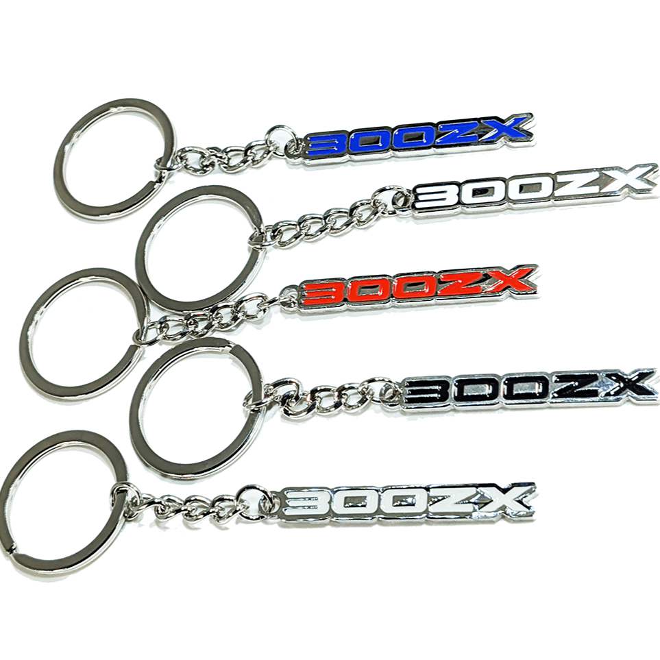 ZSPEC "300zx" Z32 Style keychain - several colors available