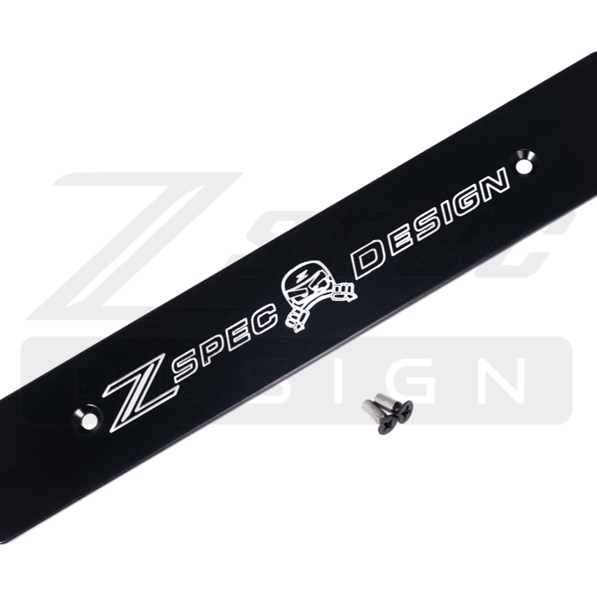 ZSPEC Front Bumper Plate for the JSPEC '90-99 Nissan Z32 300zx Fascia, Powder-Coated Billet