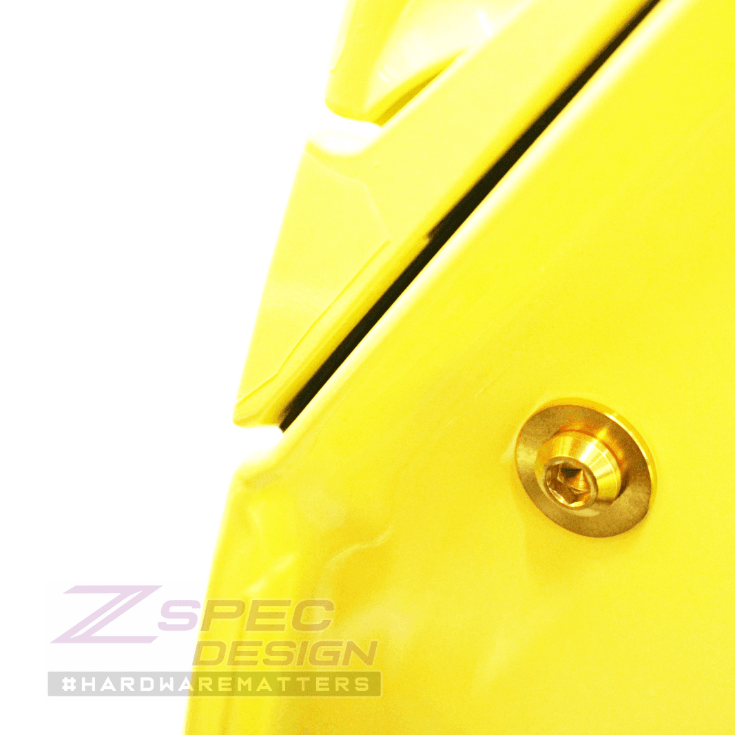 ZSPEC Dress Up Bolts® Fastener Kit, Door Jams Area for 2023+ Nissan Z RZ34, Titanium
