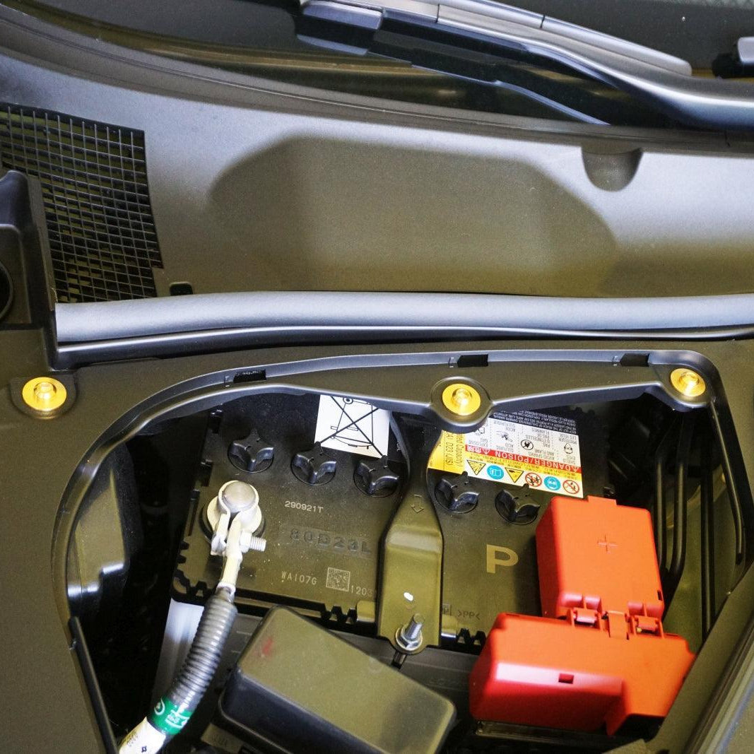 ZSPEC Plastic-Clips Replacement Kit for '23+ Nissan Z RZ34, Grade-5 Titanium