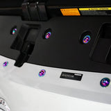ZSPEC Plastic-Clips Replacement Kit for '09-20 Nissan 370z Z34, Grade-5 Titanium
