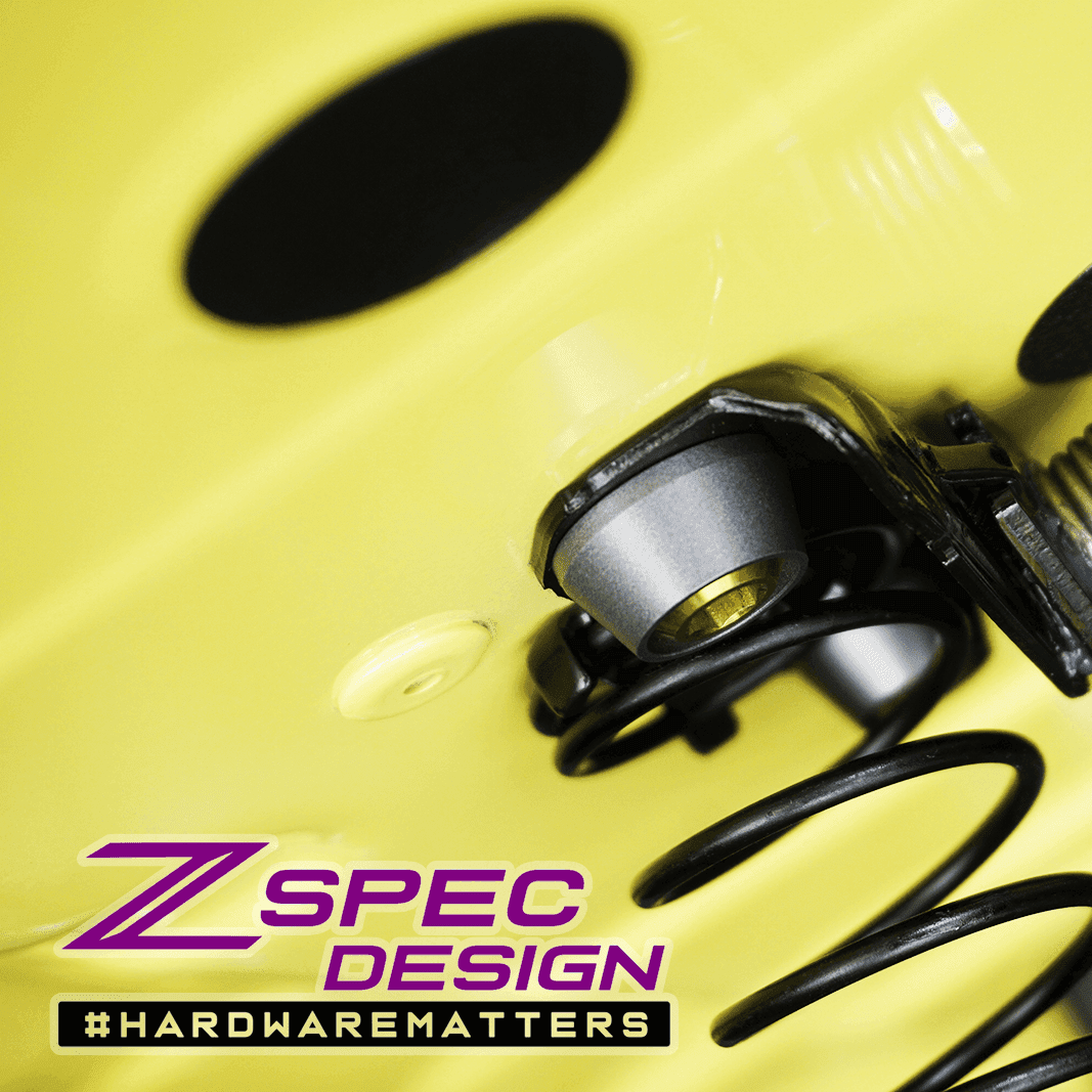 ZSPEC Stage-2 Dress Up Bolts® Hardware Kit for Nissan Z RZ34, Titanium & Billet