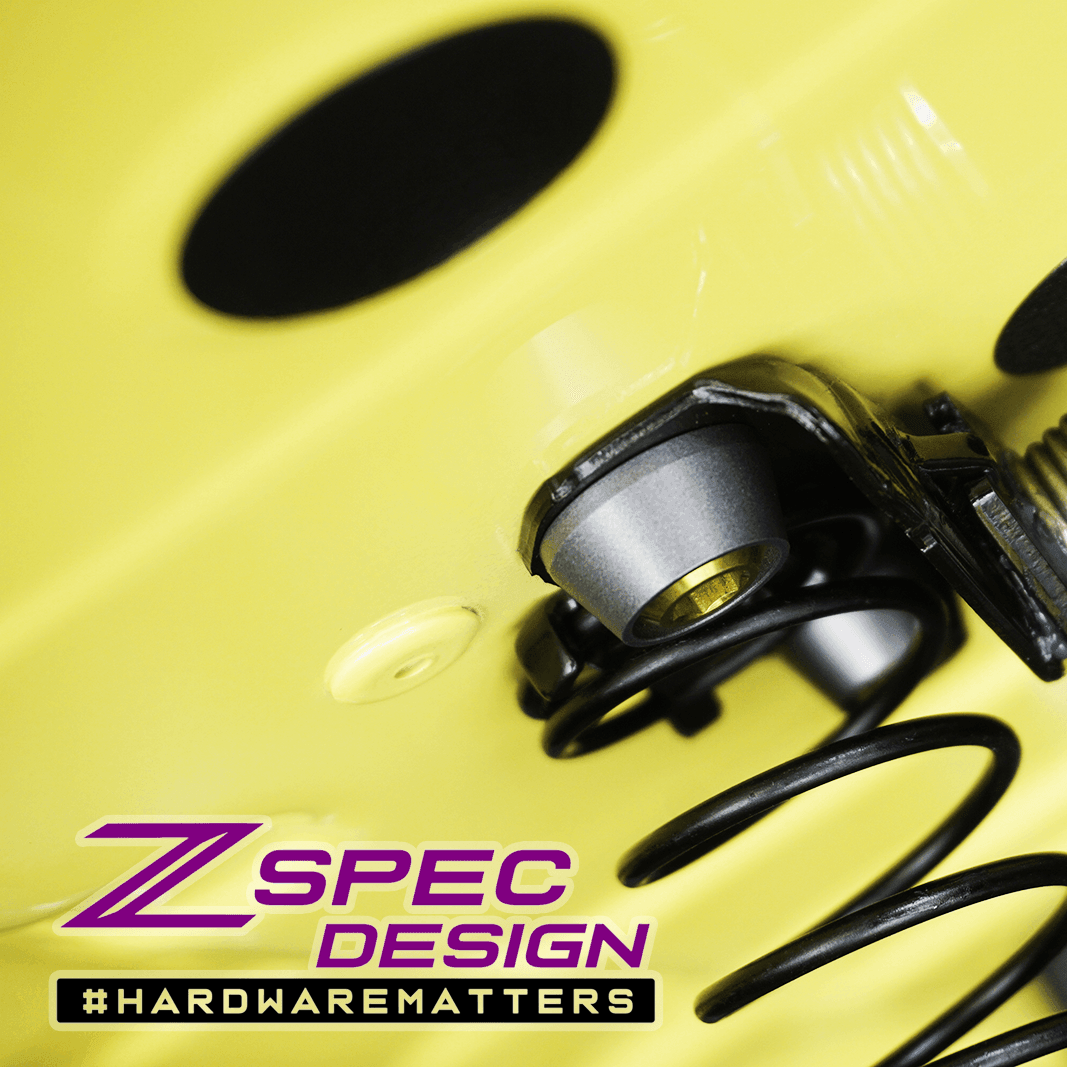 ZSPEC Stage-1 Dress Up Bolts® Hardware Kit for Nissan Z RZ34, Titanium & Billet