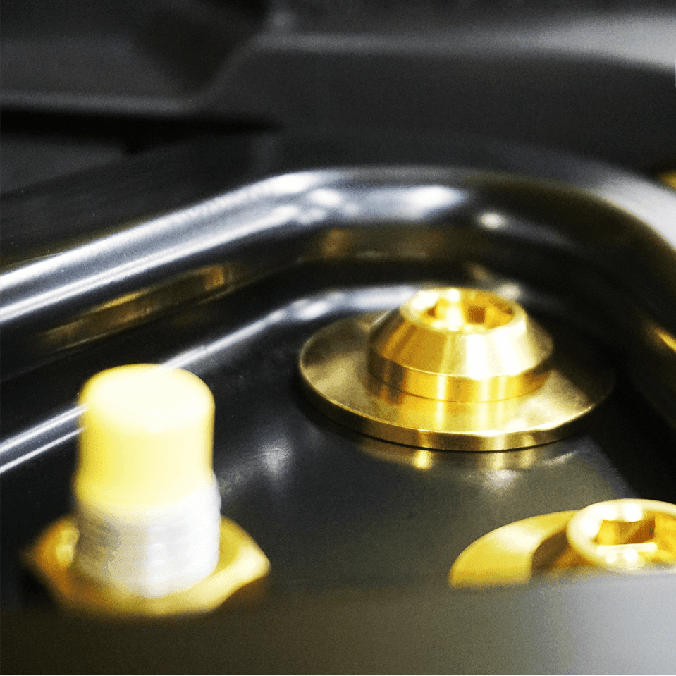 ZSPEC Stage-1 Dress Up Bolts® Hardware Kit for Nissan Z RZ34, Titanium & Billet
