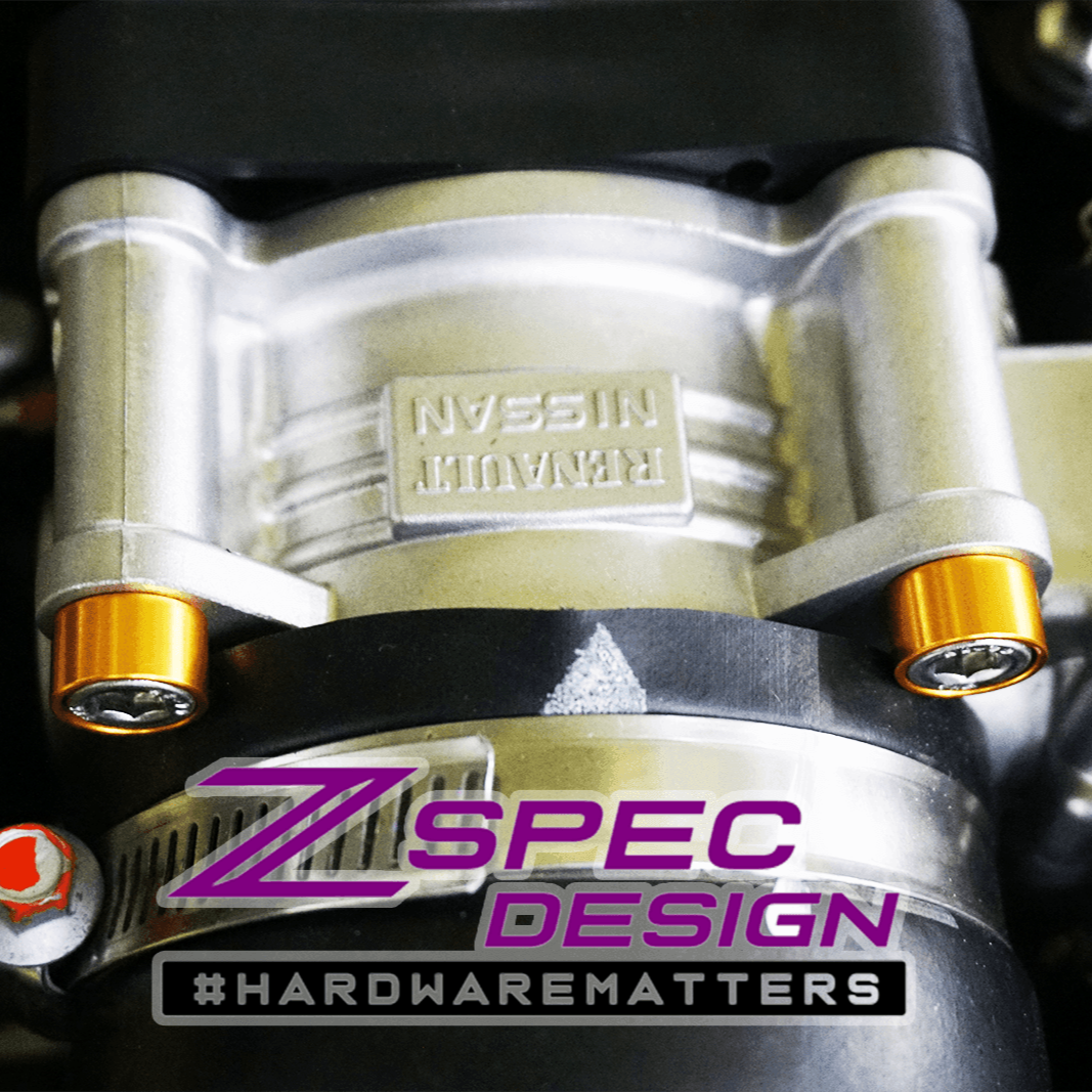 ZSPEC Stage-1 Dress Up Bolts® Hardware Kit for Nissan Z RZ34, Stainless & Billet