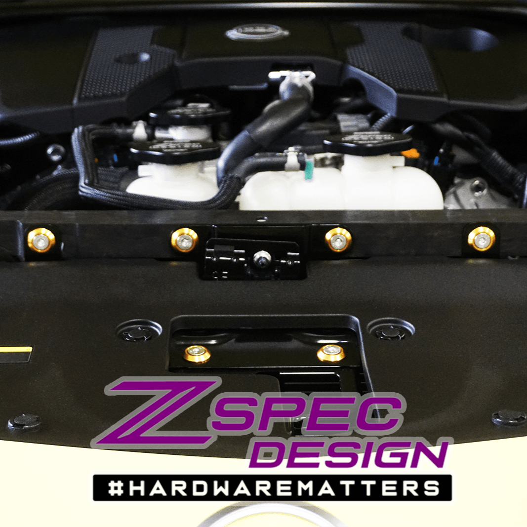ZSPEC Stage-2 Dress Up Bolts® Hardware Kit for Nissan Z RZ34, Stainless & Billet