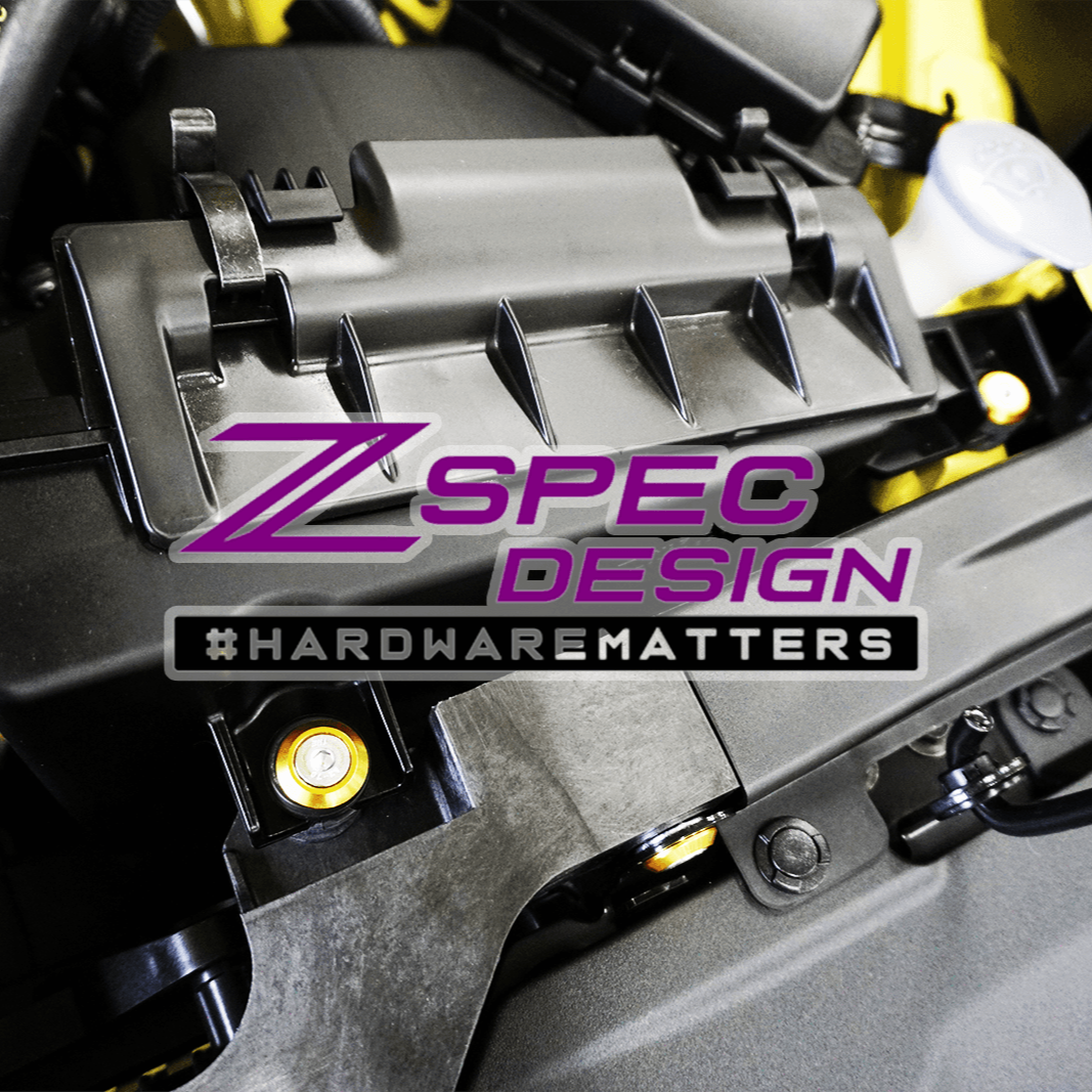 ZSPEC Stage-2 Dress Up Bolts® Hardware Kit for Nissan Z RZ34, Stainless & Billet