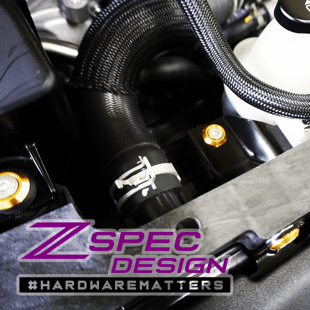ZSPEC Stage-2 Dress Up Bolts® Hardware Kit for Nissan Z RZ34, Stainless & Billet