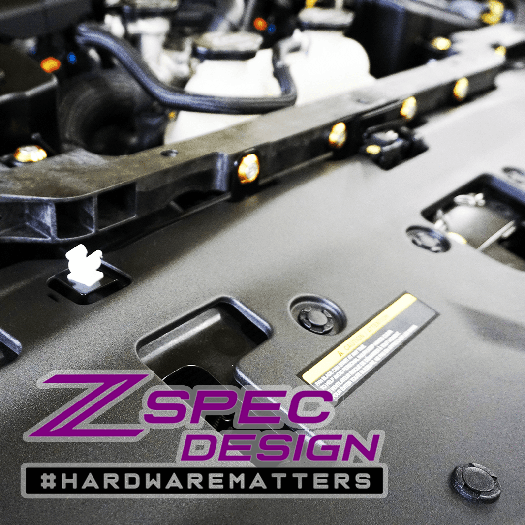 ZSPEC Stage-1 Dress Up Bolts® Hardware Kit for Nissan Z RZ34, Stainless & Billet