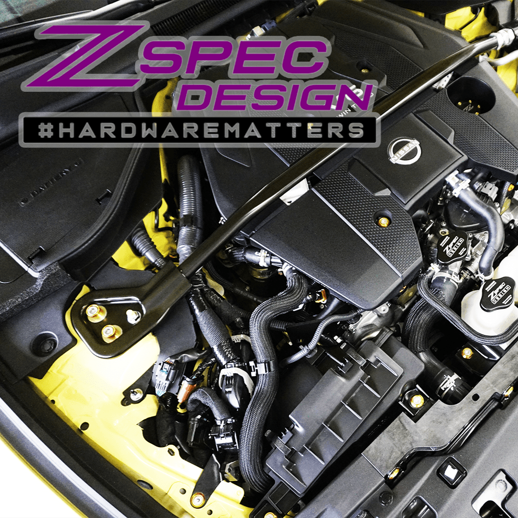 ZSPEC Stage-1 Dress Up Bolts® Hardware Kit for Nissan Z RZ34, Stainless & Billet