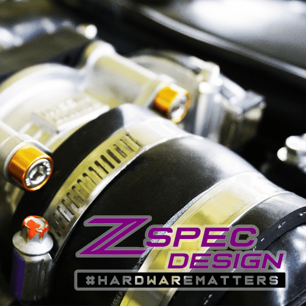 ZSPEC Stage-2 Dress Up Bolts® Hardware Kit for Nissan Z RZ34, Stainless & Billet