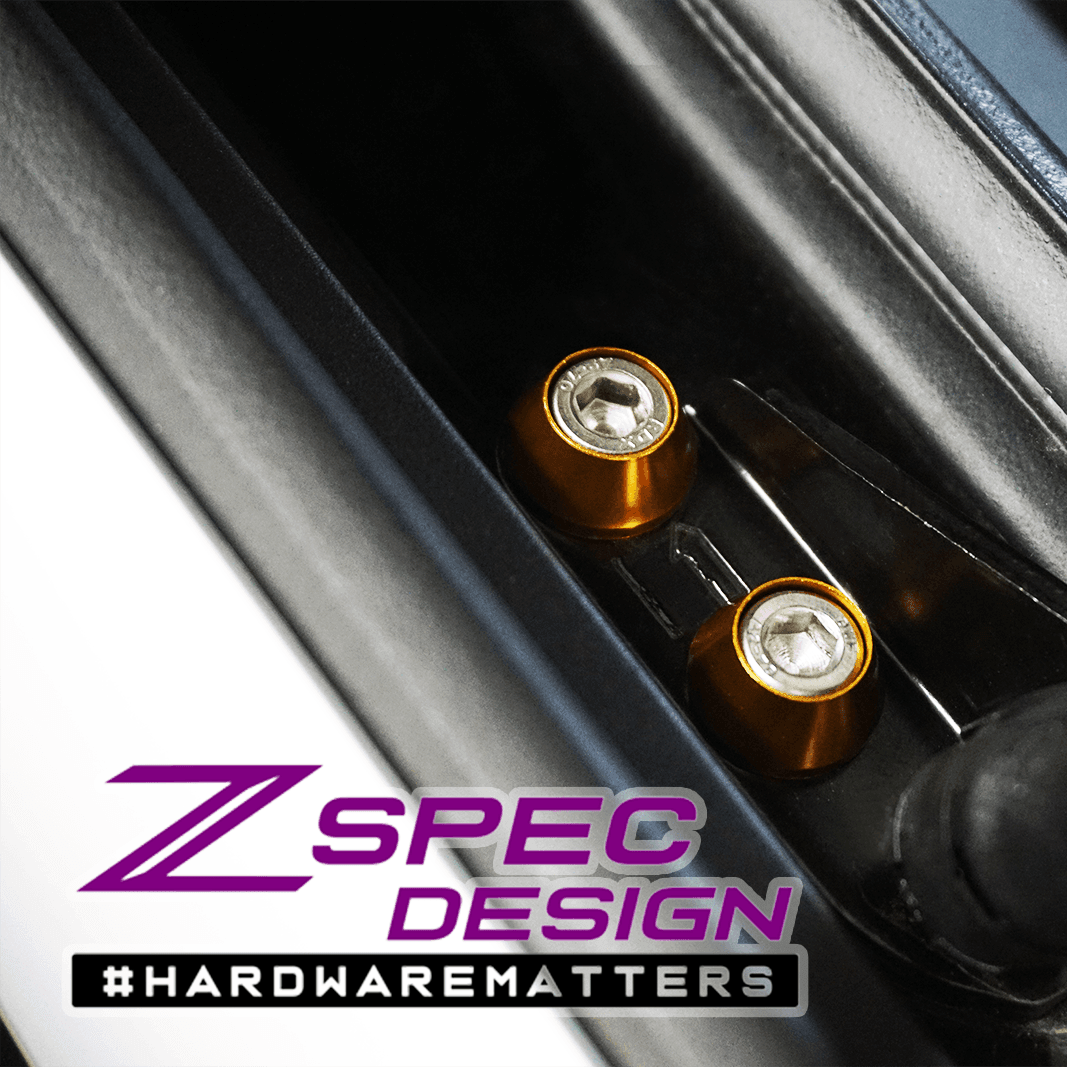 ZSPEC Stage-1 Dress Up Bolts® Hardware Kit for Nissan Z RZ34, Stainless & Billet
