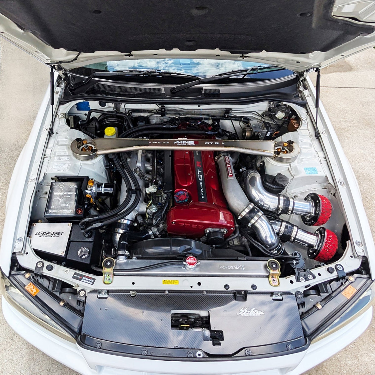 ZSPEC Stage-2 Titanium Hardware Kit for the Nissan Skyline GTR R34, RB26DETT