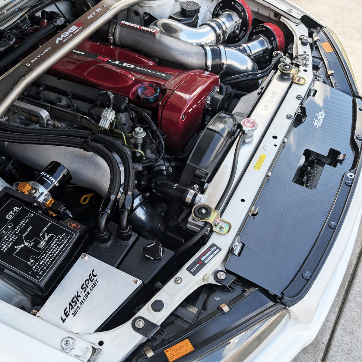 ZSPEC Stage-2 Titanium Hardware Kit for the Nissan Skyline GTR R34, RB26DETT