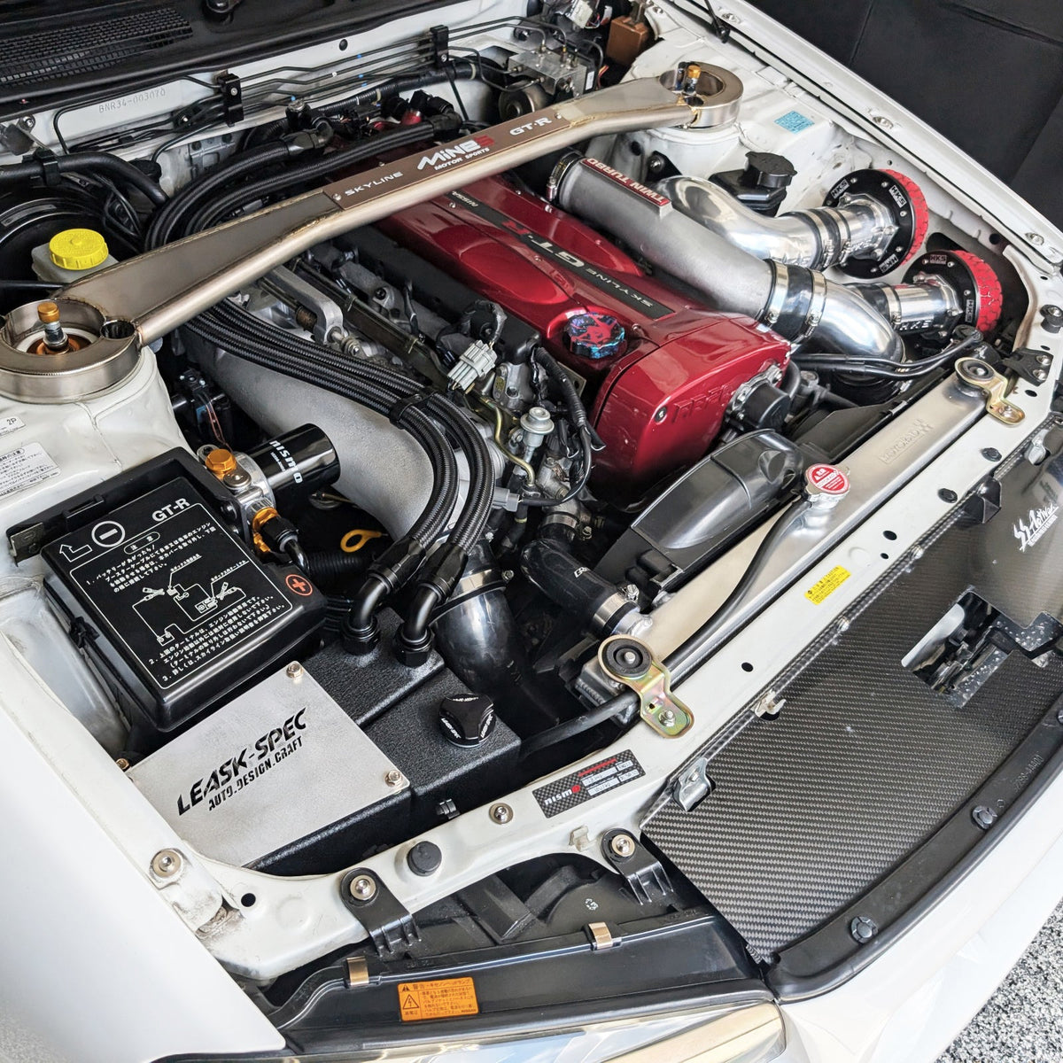 ZSPEC Stage-3 Titanium Hardware Kit for the Nissan Skyline GTR R34, RB26DETT