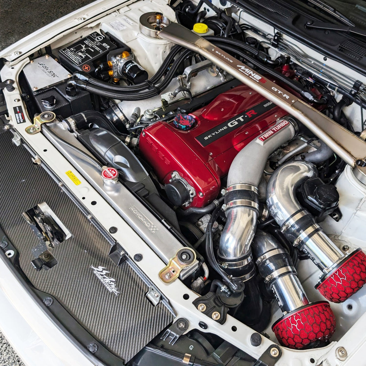 ZSPEC Stage-1 Titanium Hardware Kit for the Nissan Skyline GTR R34, RB26DETT