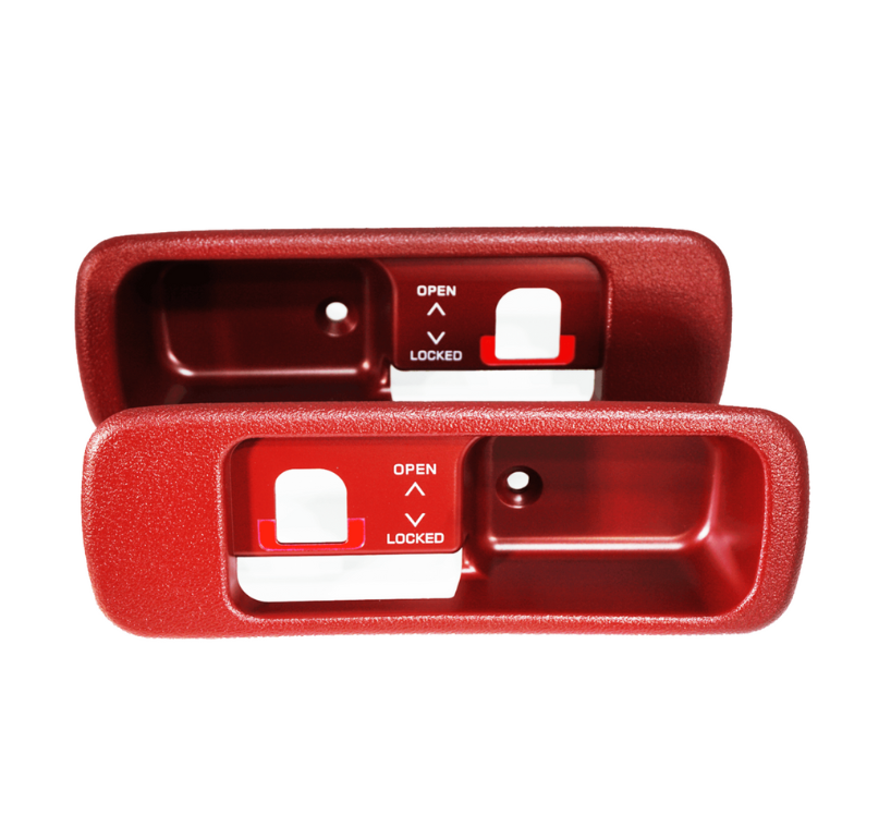 ZSPEC T-Top Handle Finisher Set for Nissan Z32 300zx w/NON-LOCKING T-tops