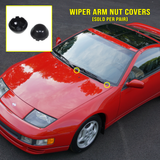 ZSPEC Wiper-Arm Nut Covers for '90-99 Nissan 300zx, Pair of Two