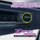ZSPEC T-Top Lock-Buttons (Pair), Nissan Z31 300zx OE-Matched Colors & Finish